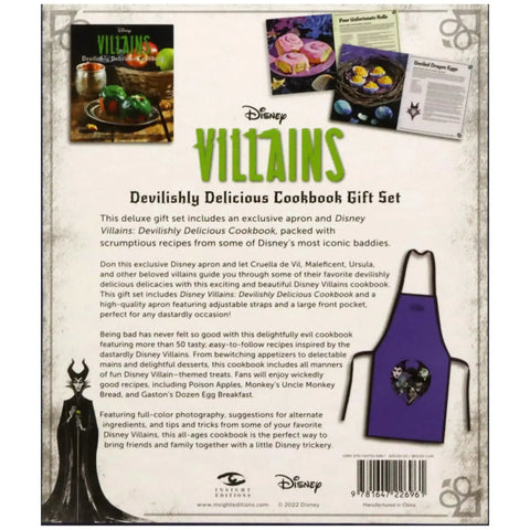 Disney Villains | Devilishly Delicious Cookbook Gift Set | Cookbook | Hardcover | Gift Set - Image 2