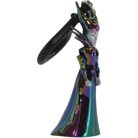 Disney Villains - Iridescent Maleficent Chibi in Motion Dangler Clip-On Keychain (3
