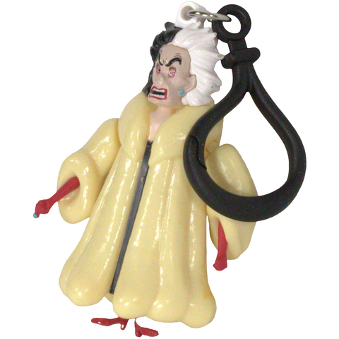 Disney Villains - Cruella de Vil Chibi in Motion Dangler Clip-On Keychain (3