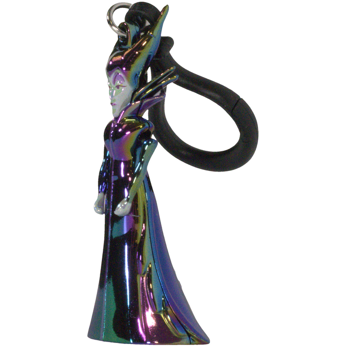 Disney Villains - Iridescent Maleficent Chibi in Motion Dangler Clip-On Keychain (3") - Bullsitoy - (2024)