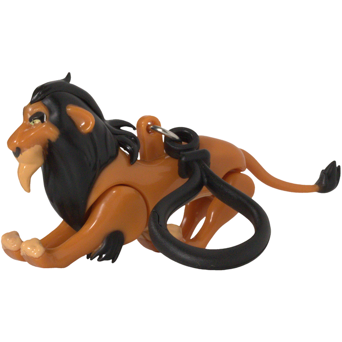 Disney Villains - Scar Chibi in Motion Dangler Clip-On Keychain (3.5") - Bullsitoy - (2024)
