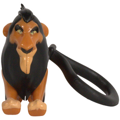 Disney Villains - Scar Chibi in Motion Dangler Clip-On Keychain (3.5") - Bullsitoy - (2024)