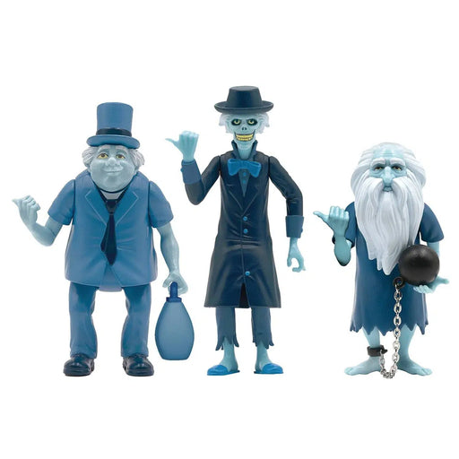 Disney's The Haunted Mansion - Hitchhiking Ghosts Figures (3 Pack) - Super7 - ReAction Figures