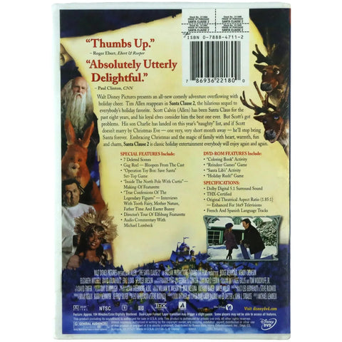 Disney’s The Santa Clause 2 | Live-Action Movie | DVD | Widescreen Edition