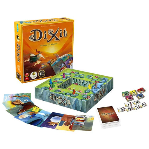 Dixit (2021 Refresh) - Party Abstract Board Game for Family, Adults, and Children (3-8 Players, Ages 8+) - Libellud
