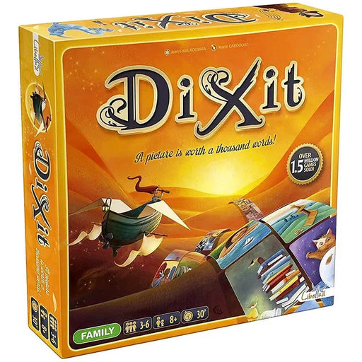 Dixit (2021 Refresh) - Party Abstract Board Game for Family, Adults, and Children (3-8 Players, Ages 8+) - Libellud