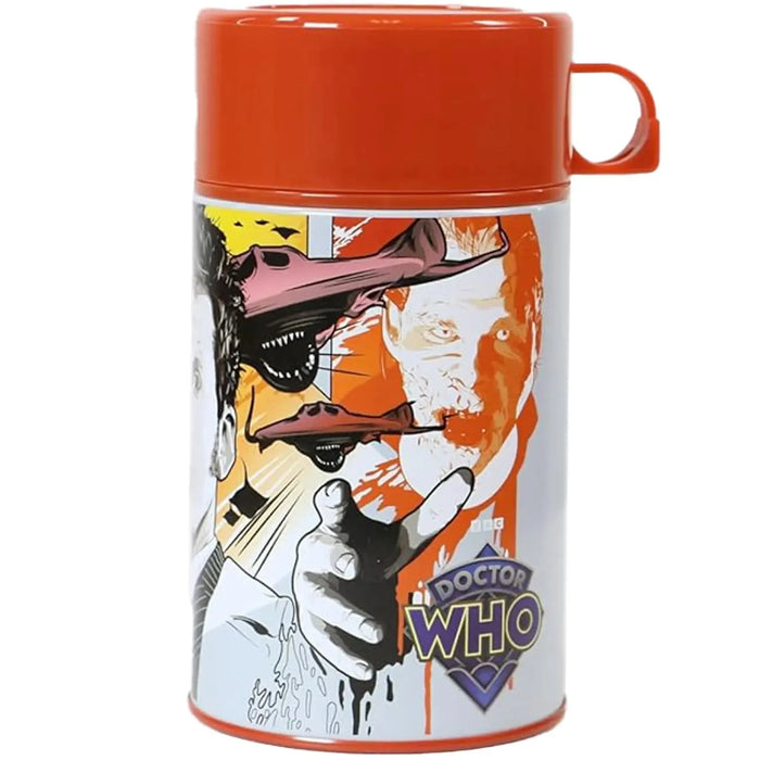 Doctor Who - 10th Doctor Retro Lunchbox & Beverage Container Set - Surreal Entertainment - Tin Titans Series, PREVIEWS Exclusive - (2024)
