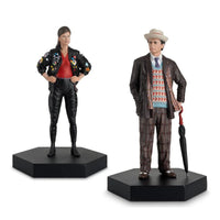 Doctor Who - Ace and the Seventh Doctor Figures - Eaglemoss- Image 1