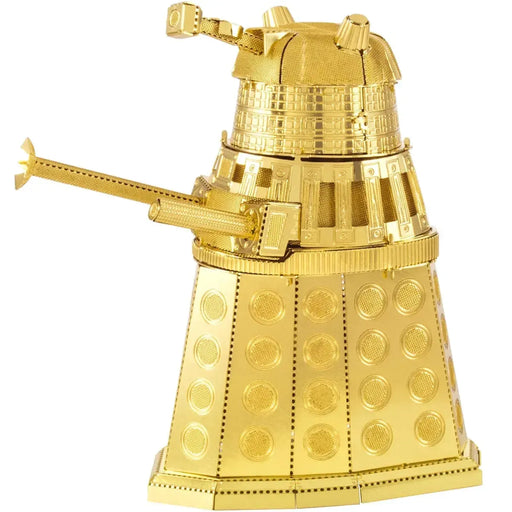 Doctor Who - Gold Dalek Figure Model Kit (Steel, Moderate Difficulty) - Fascinations - Metal Earth Series