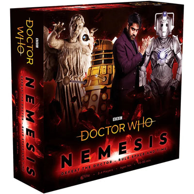 Doctor Who: Nemesis - Area Control Sci-Fi Board Game for Family, and Adults (2-4 Players, Ages 14+) - Gale Force Nine