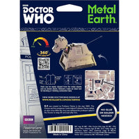 Doctor Who - Rusty K-9 Figure Model Kit (Steel, Easy Difficulty) - Fascinations - Metal Earth Series