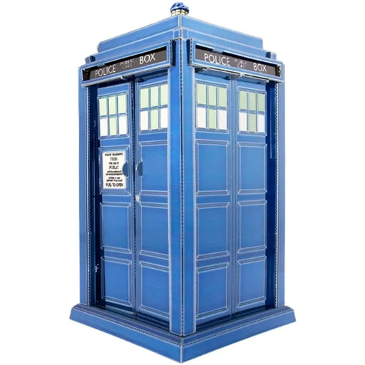 Doctor Who - Tardis Figure Model Kit (Steel, Moderate Difficulty) - Fascinations - Metal Earth Series
