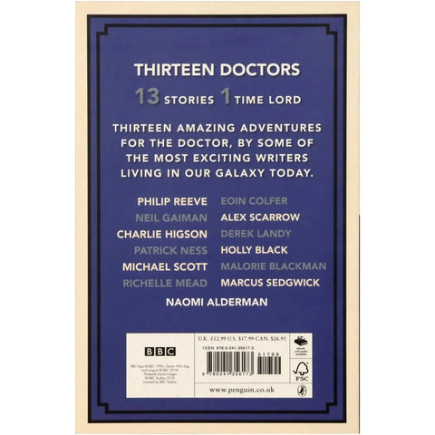 Doctor Who: Thirteen Doctors 13 Stories | Short Story Collection | Paperback - Image 2