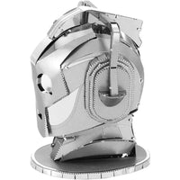 Doctor Who - Unpainted Cyberman Head Figure Model Kit (Steel, Moderate Difficulty) - Fascinations - Metal Earth Series