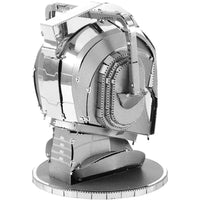 Doctor Who - Unpainted Cyberman Head Figure Model Kit (Steel, Moderate Difficulty) - Fascinations - Metal Earth Series