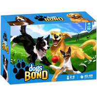 Dogs BOND - Competitive Animal Board Game for Family and Adults (2-6 Players, Ages 10+) - Dogs Bond Game