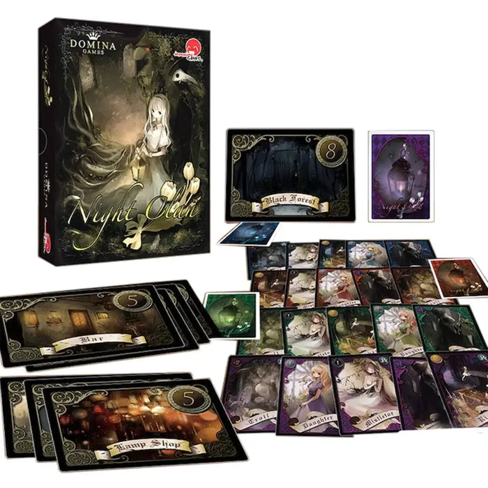 Domina Games Series 2 Collection: Limited Edition Anthology Box Set [Latria, Night Clan, Margot La fée] - Role-Playing Anime Card Games For Family and Adults (1-5 Players, Ages 8+) - Japanime Games