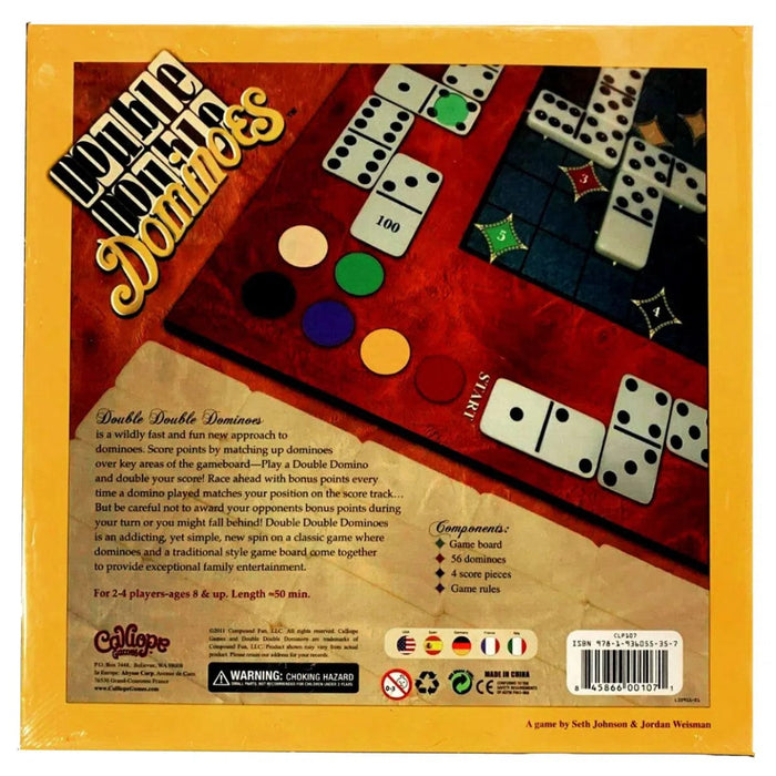 Double Double Dominos - Board Game - Calliope Games