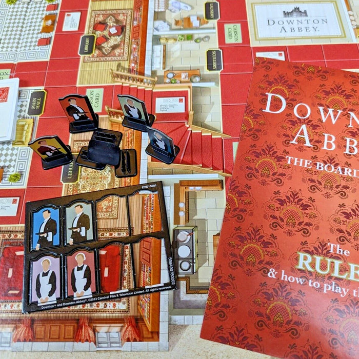 Downton Abbey - Fast-Moving Board Game for Family, Adults, and Children (2-6 Players, Ages 8+) - EVEREST TOYS
