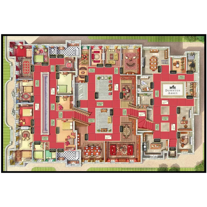 Downton Abbey - Fast-Moving Board Game for Family, Adults, and Children (2-6 Players, Ages 8+) - EVEREST TOYS