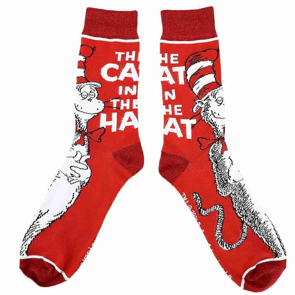 Dr. Seuss - Book Cover Art Crew Socks (3 Pairs) - Bioworld