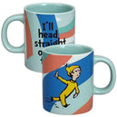 Dr. Seuss [Oh, the Places You'll Go!] - "I'll head straight out of town" Mug (Ceramic, 16.oz) - Bioworld