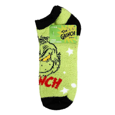 Dr. Seuss - The Grinch Ankle Socks (3 Pairs) - Bioworld