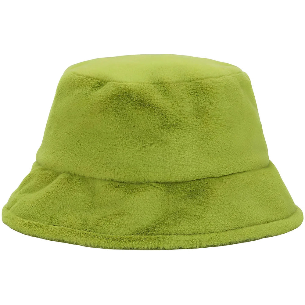 Dr. Seuss: The Grinch - Fuzzy Faux Fur Bucket Hat - Bioworld