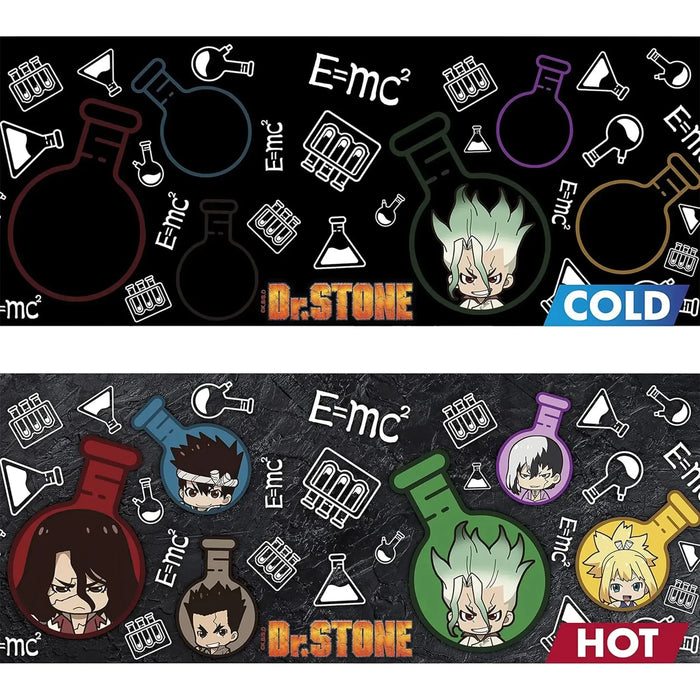 Dr. Stone - Chibi Characters & Chemistry Pattern Mug (Ceramic, 16 oz.) - ABYstyle