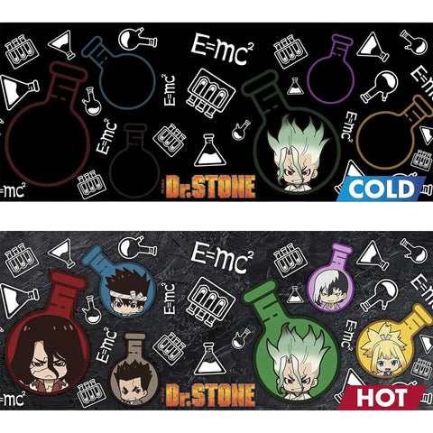 Dr. Stone - Chibi Characters & Chemistry Pattern Mug (Ceramic, 16 oz.) - ABYstyle - Image 4