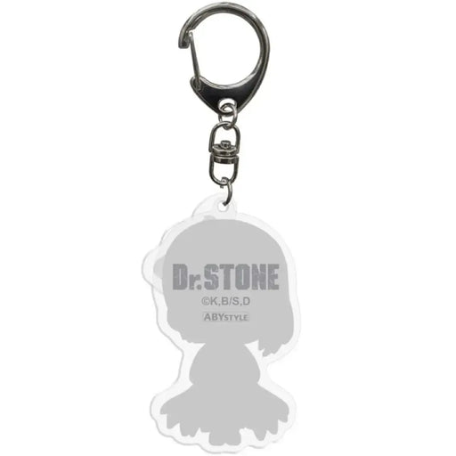 Dr. Stone - Chibi Gen Keychain with Cola Charm (Acrylic) - ABYstyle