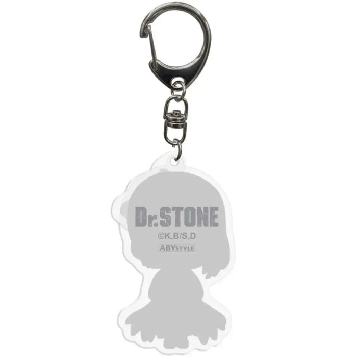 Dr. Stone - Chibi Gen Keychain with Cola Charm (Acrylic) - ABYstyle