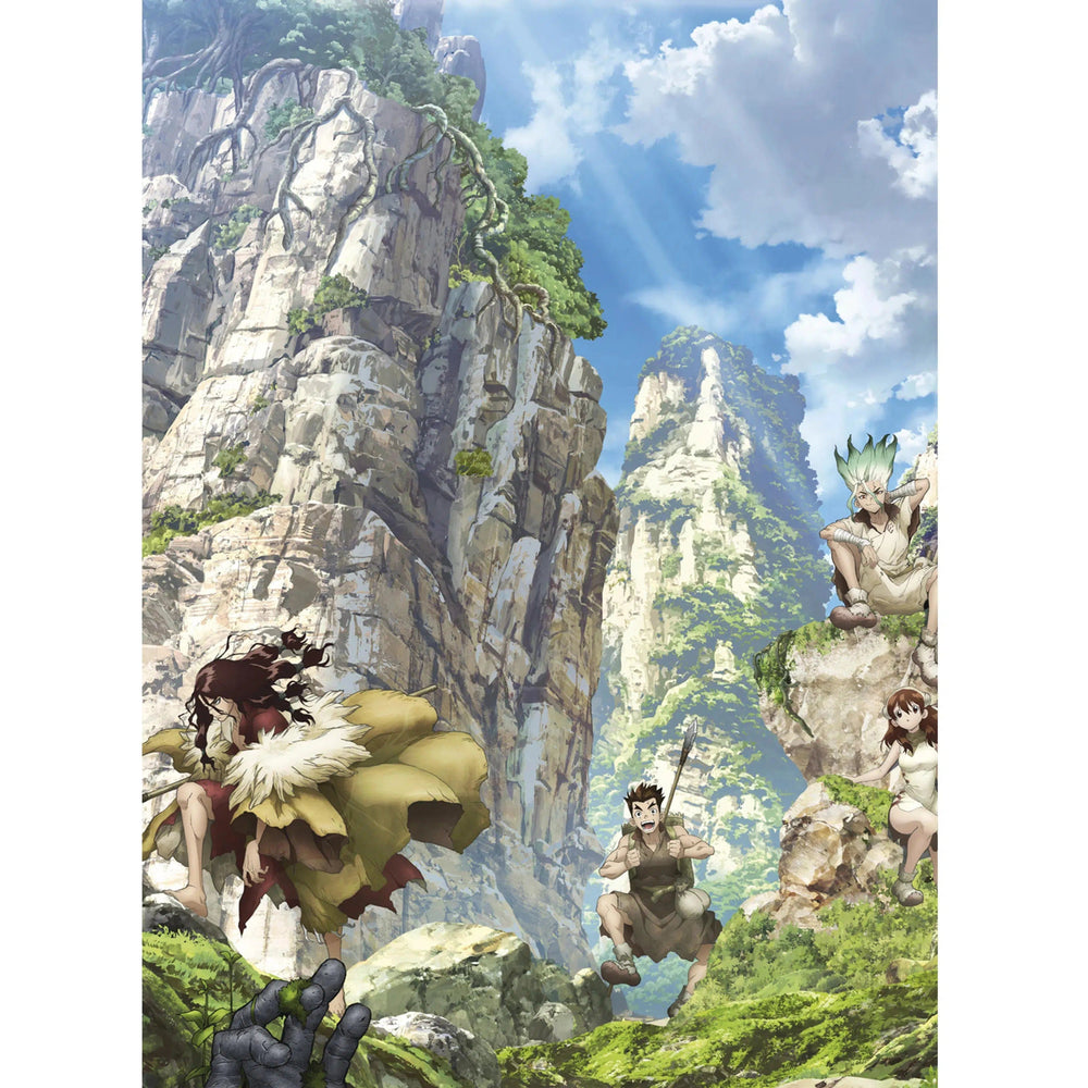 Dr. Stone - Chibi Kingdom of Science vs Tsukasa Empire Boxed Poster Set (20.5"x15") - ABYstyle