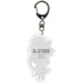 Dr. Stone - Chibi Kohaku Keychain with Shield Charm (Acrylic) - ABYstyle