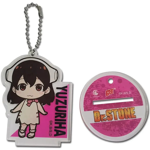 Dr. Stone - Chibi Yuzuriha Ogawa Standee Figure Keychain (2.5", Acrylic) - Great Eastern Entertainment