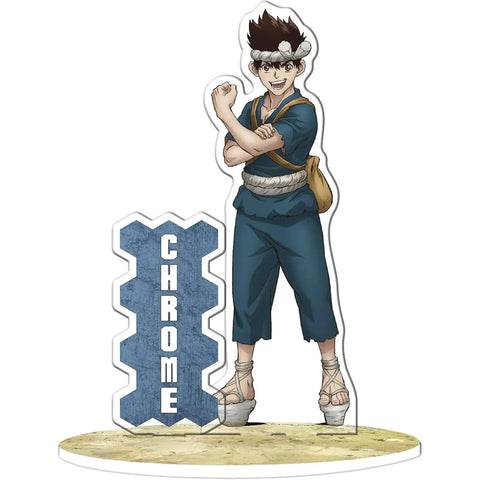 Dr. Stone - Chrome Standee Figure (4.25