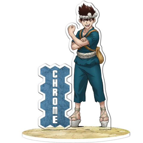 Dr. Stone - Chrome Standee Figure (4.25