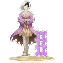 Dr. Stone - Gen Asagiri Standee Figure (4.25" Acrylic) - ABYstyle - Acryl Series