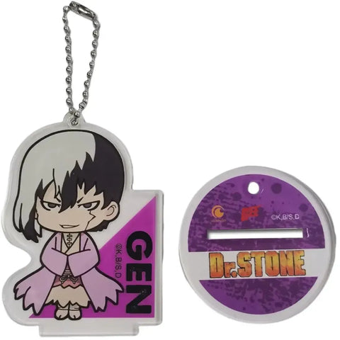 Dr. Stone - Gen Asagiri Standee Figure Keychain (3