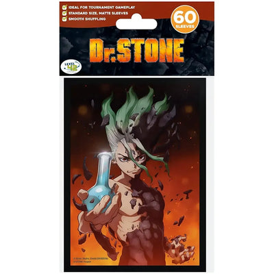 Dr. Stone - Senku Ishigami Art Protective Card Sleeves (60 Count, Standard Size) - Japanime Games - Player's Choice Game Accessories Series