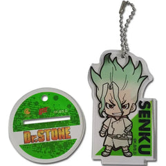 Dr. Stone - Senku Ishigami Standee Figure Keychain (3", Acrylic) - Great Eastern Entertainment