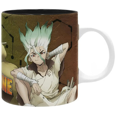 Dr. Stone - Senku Ishigami & Tsukasa Shishio Mug (Ceramic, 11 oz.) - ABYstyle