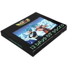 Dragon Ball Super: Broly - "12 Days of Socks" Gift Set (12 Pairs) - Bioworld