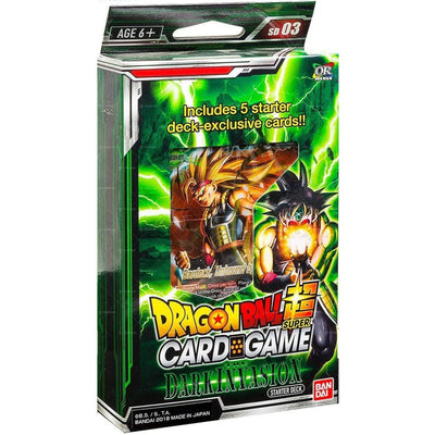 Dragon Ball Super Card Game - Dark Invasion Starter Deck (Bardock) - Bandai - (DBS-SD03)