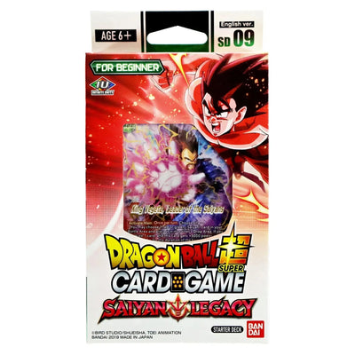 Dragon Ball Super Card Game - Saiyan Legacy Starter Deck (King Vegeta) - Bandai - (DBS-SD09)