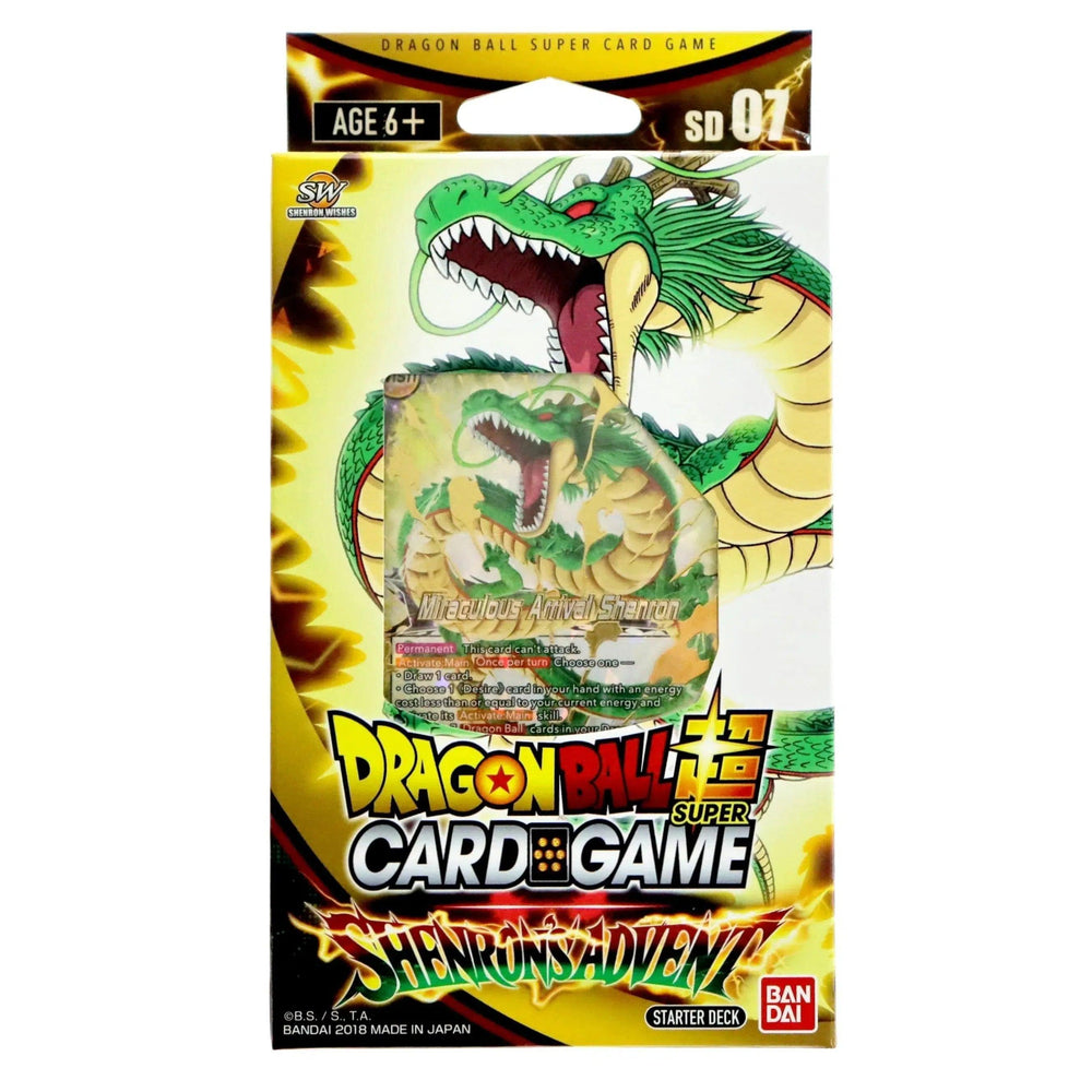 Dragon Ball Super Card Game - Shenron's Advent Starter Deck (Shenron)