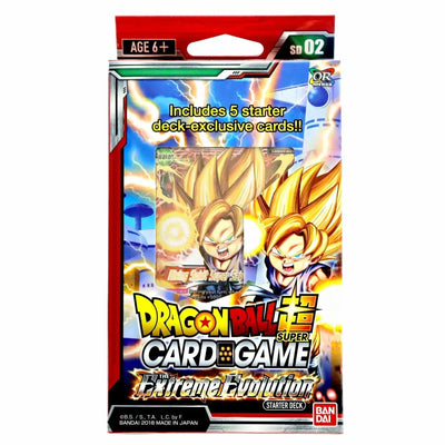 Dragon Ball Super Card Game - The Extreme Evolution Starter Deck (Kid Goku) - Bandai - (DBS-SD02)