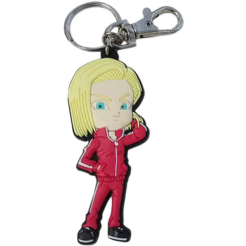 Dragon Ball Super - Chibi Android 18 Keychain (2.75