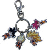 Dragon Ball Super - Chibi Goku & Super Saiyan Forms Charm Keychain (Metal) - Great Eastern Entertainment
