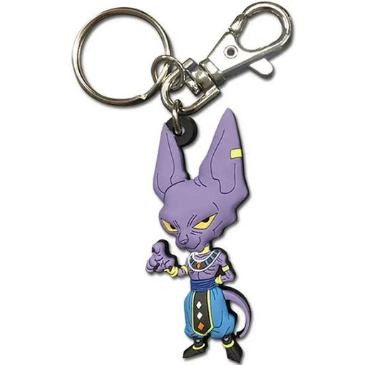 Dragon Ball Super - Chibi Lord Beerus Keychain (2", PVC) - Great Eastern Entertainment